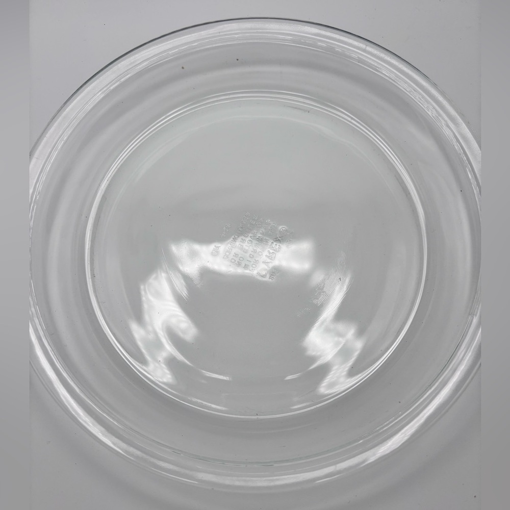 Vintage Pyrex Clear Glass Pie Plate 9 Inch USA Made